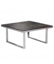 Barlow Tyrie - Mercury Low Table 76cm Square in Ash Ceramic
